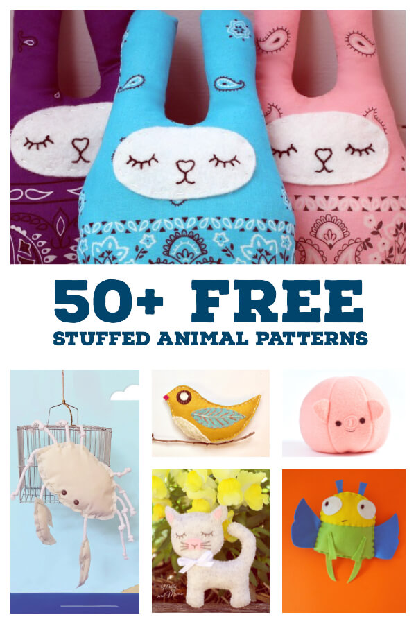 hand sewn stuffed soft toys